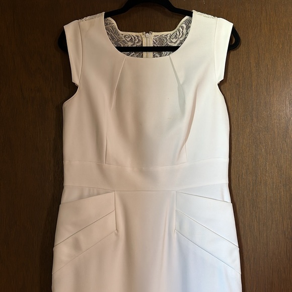 White Gianni Bini Midi Dress - Picture 4 of 5